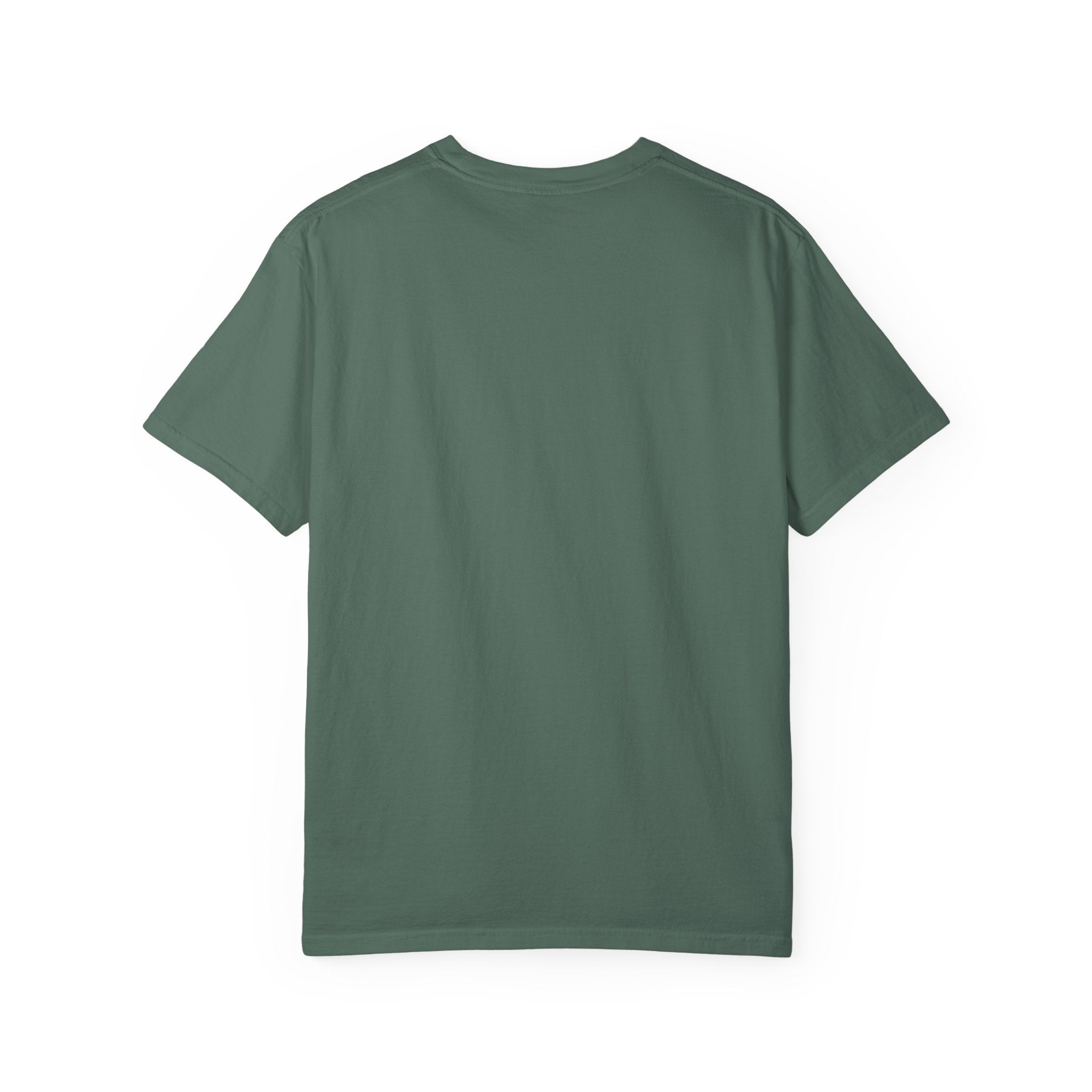 Peace Over Pressure tee | Hand-lettered script, yellow gold typography