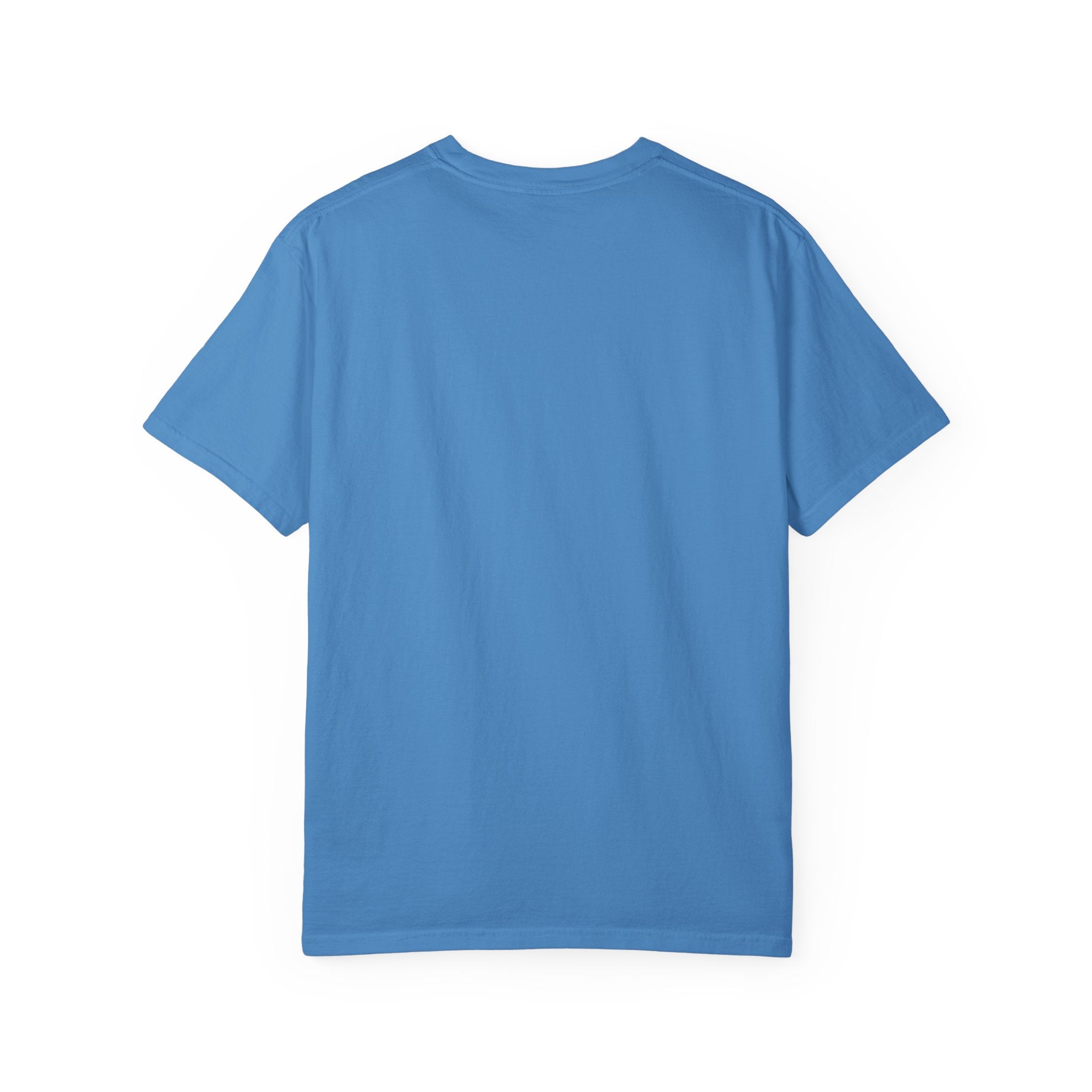 Peace Over Pressure tee | Hand-lettered script, yellow gold typography
