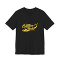 Offline Mode T‑Shirt — Gold Script Travel Tee