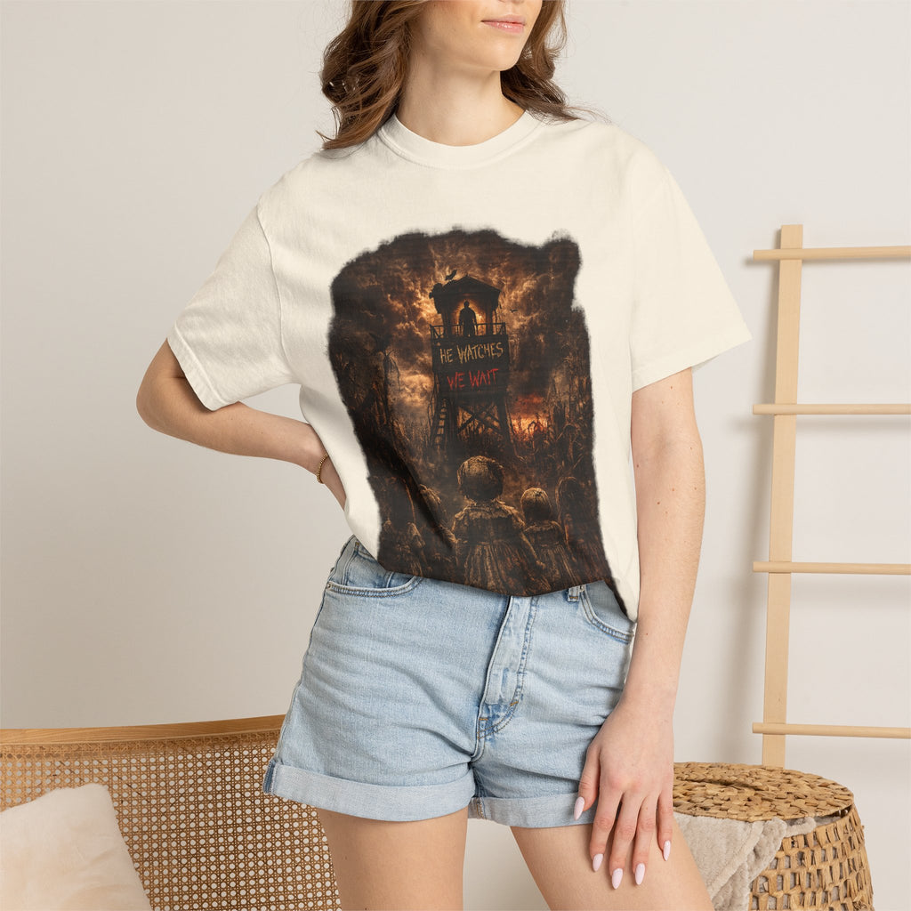 T-Shirt - Moody Forest Watchtower Graphic Tee (Midsommar Vibe)