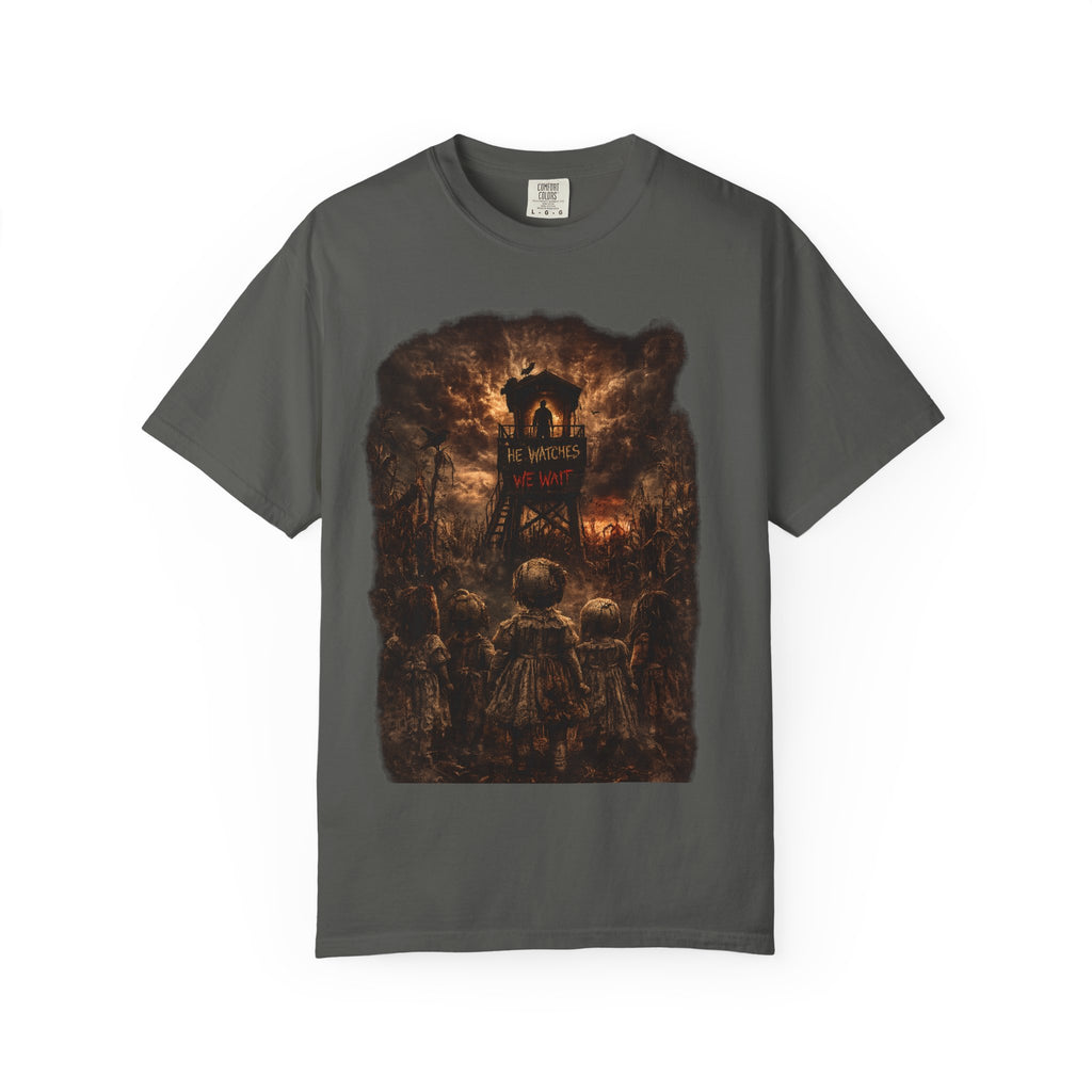 T-Shirt - Moody Forest Watchtower Graphic Tee (Midsommar Vibe)