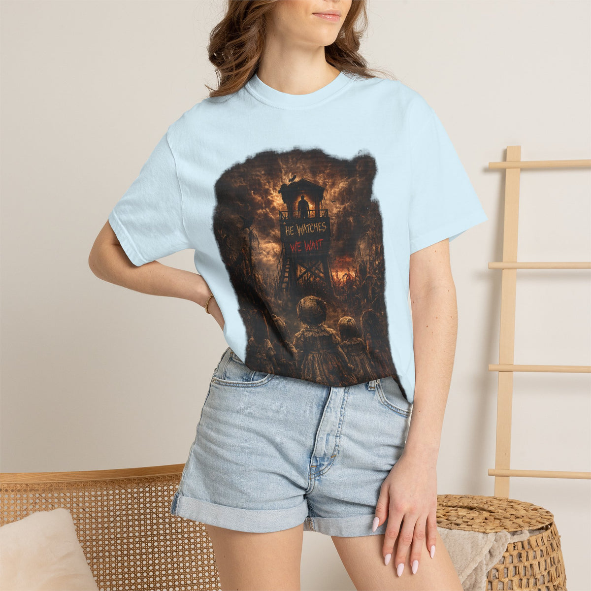 Moody Forest Watchtower T-Shirt