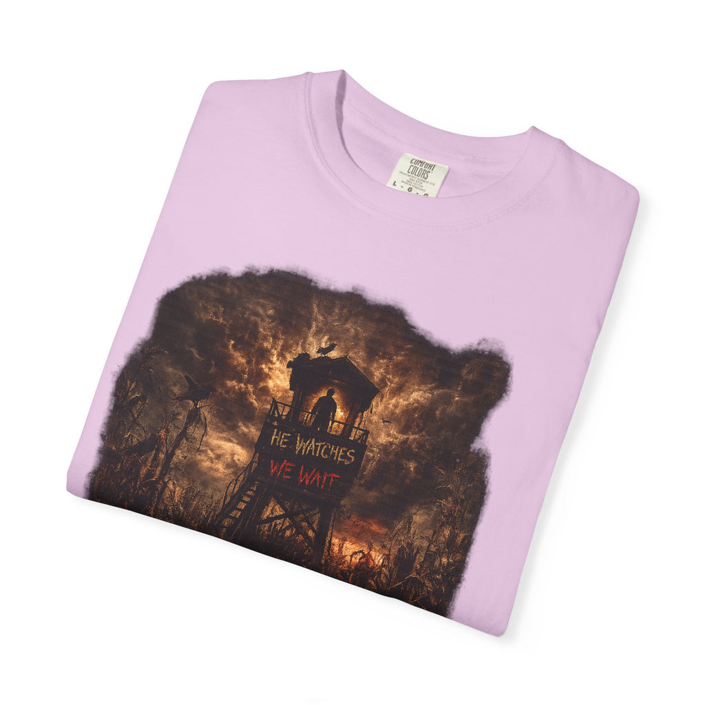 T-Shirt - Moody Forest Watchtower Graphic Tee (Midsommar Vibe)