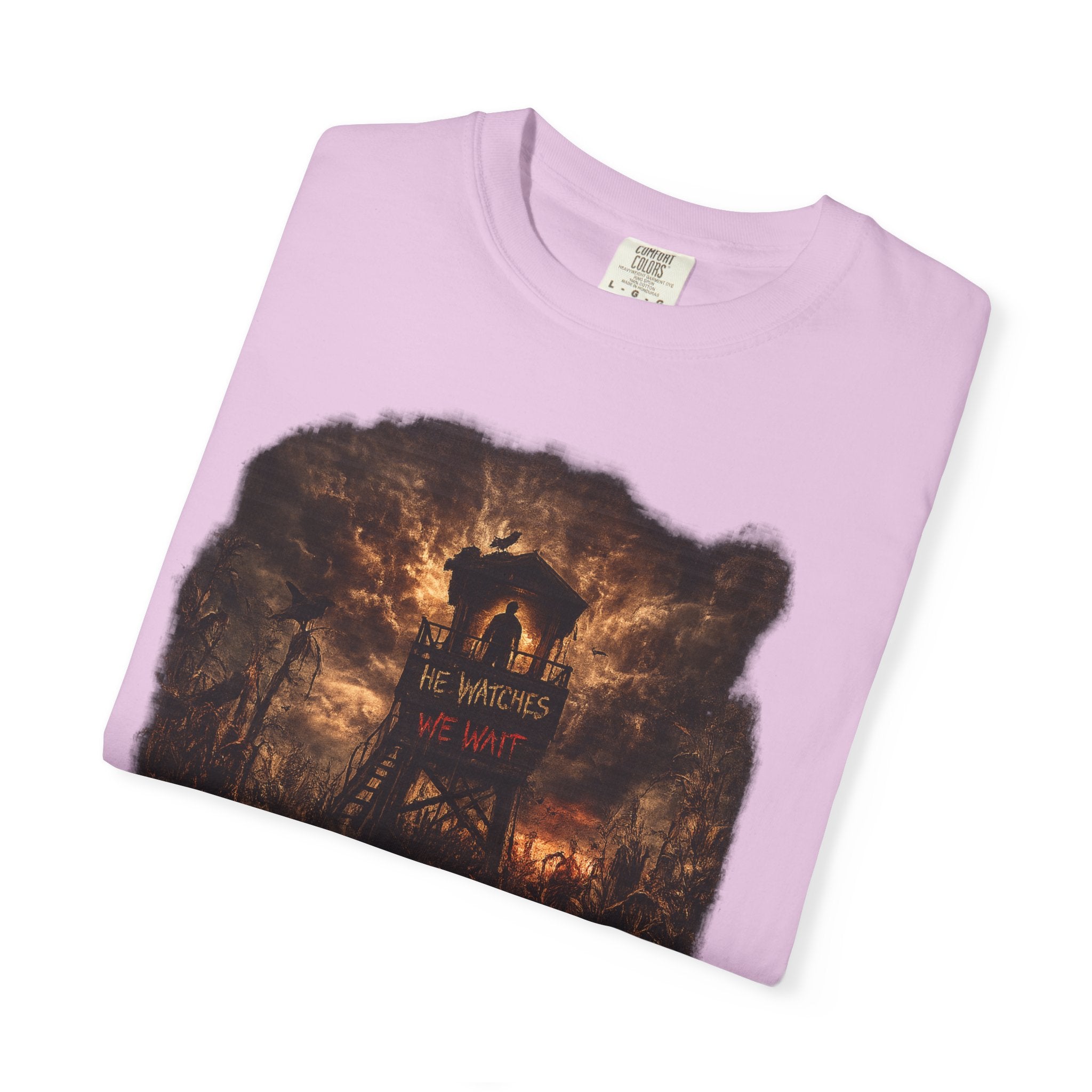 T-Shirt - Moody Forest Watchtower Graphic Tee (Midsommar Vibe)