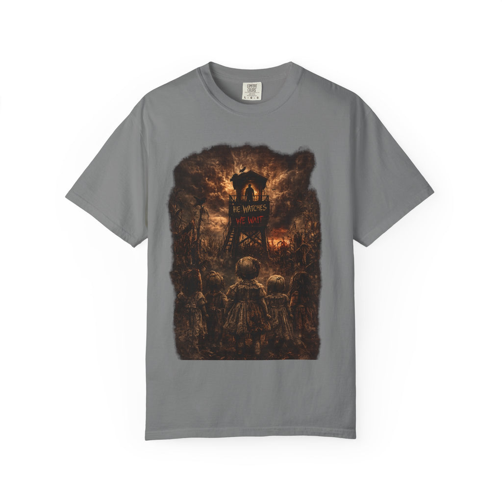 T-Shirt - Moody Forest Watchtower Graphic Tee (Midsommar Vibe)