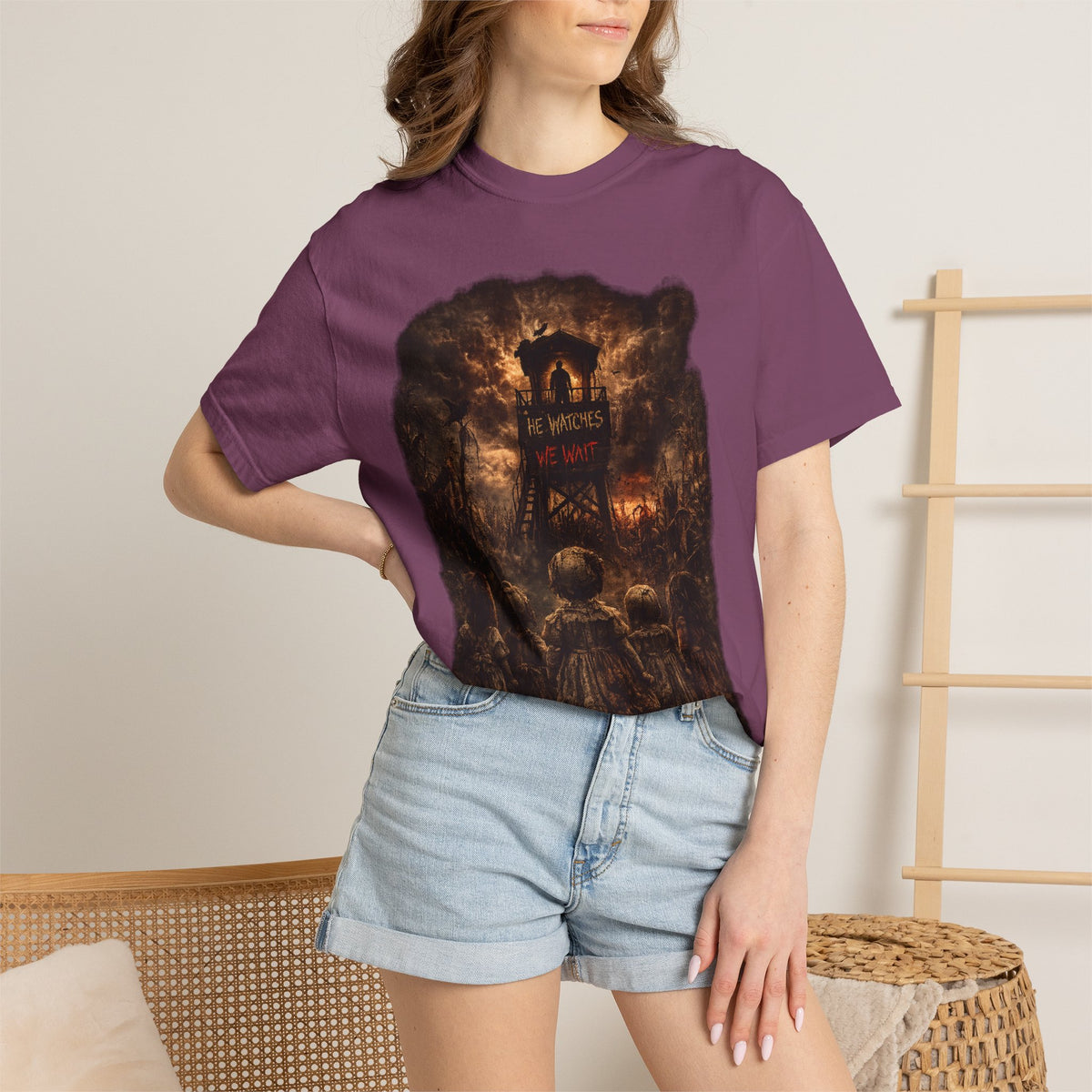 Moody Forest Watchtower T-Shirt