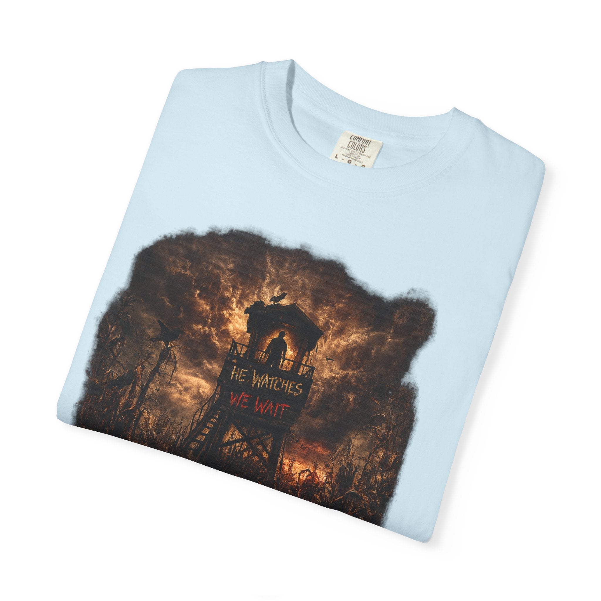 T-Shirt - Moody Forest Watchtower Graphic Tee (Midsommar Vibe)