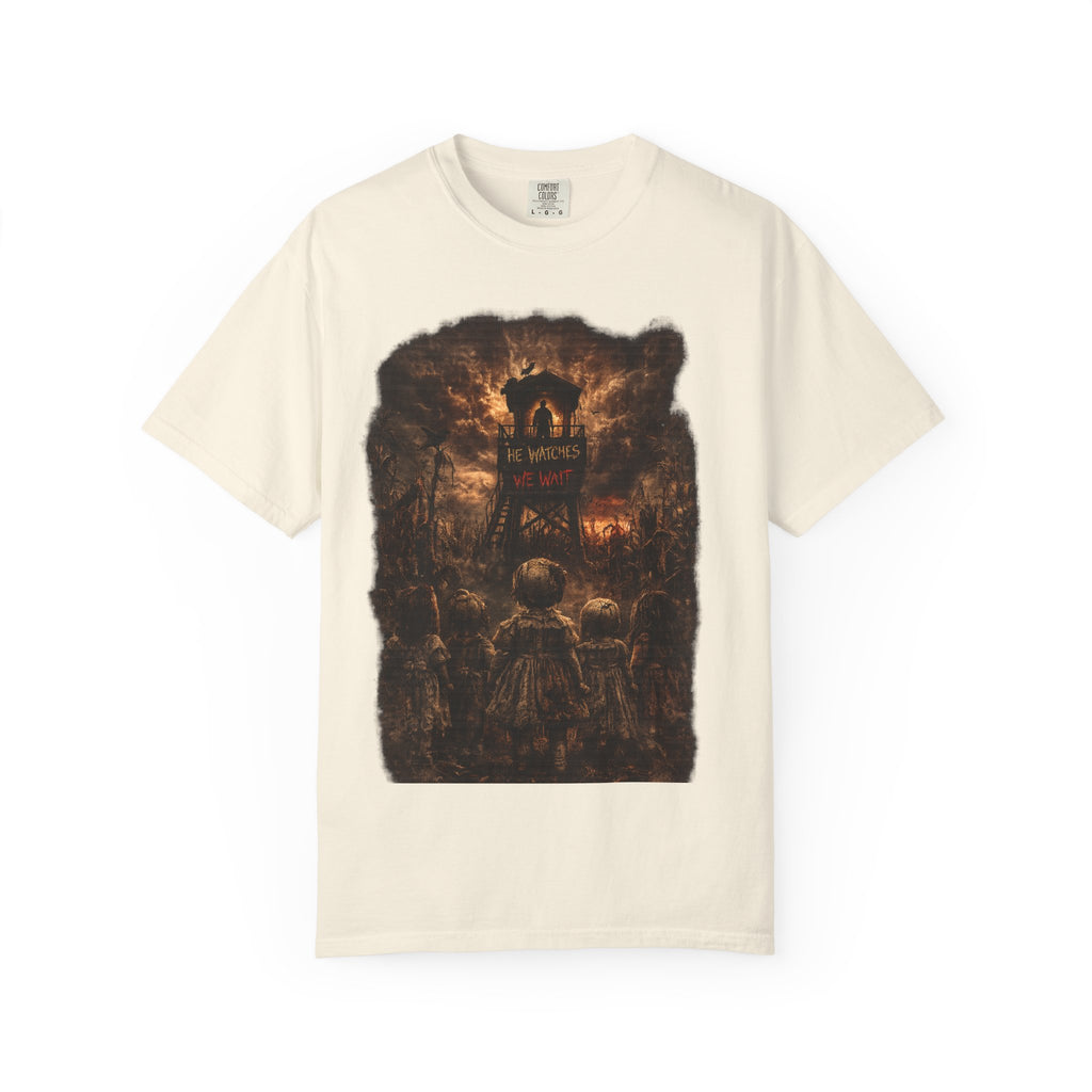 T-Shirt - Moody Forest Watchtower Graphic Tee (Midsommar Vibe)