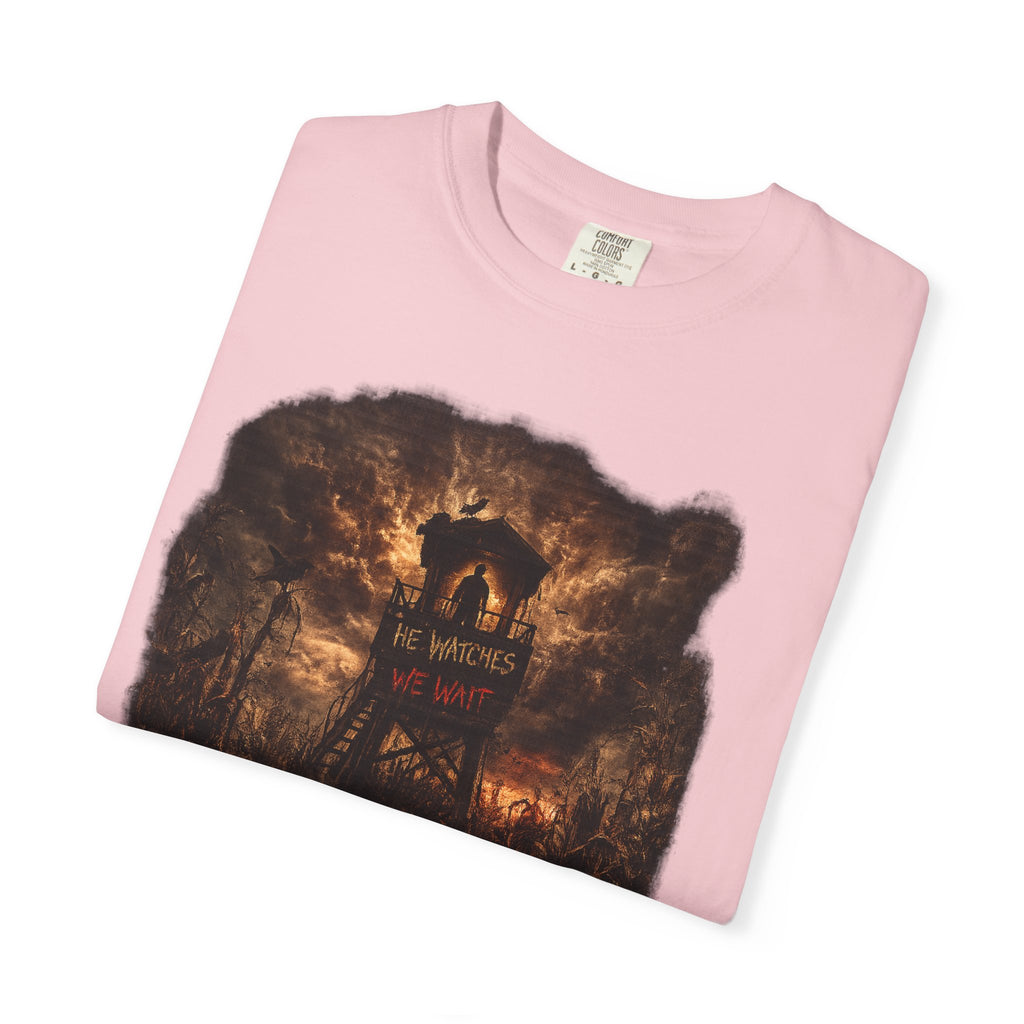 T-Shirt - Moody Forest Watchtower Graphic Tee (Midsommar Vibe)