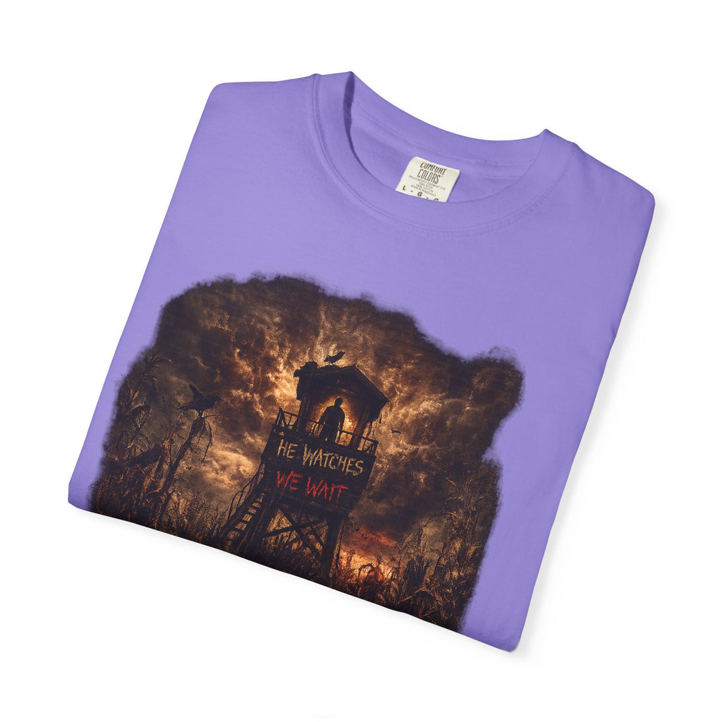 T-Shirt - Moody Forest Watchtower Graphic Tee (Midsommar Vibe)